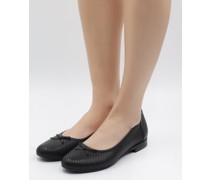 Leder Ballerinas