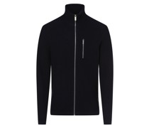 Strickjacke  Baumwolle marine