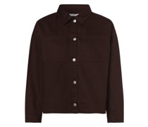 Jeansjacke  Baumwolle schoko