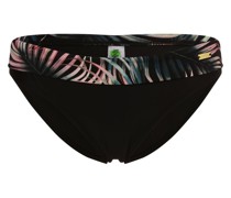 Bikini-Hose  schwarz gemustert