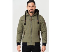 Winterjacke  Baumwolle khaki