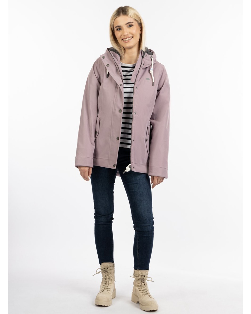 Schmuddelwedda Damen Winterjacke lila