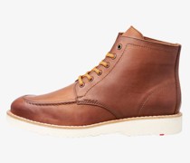 Stiefelette  Leder cognac