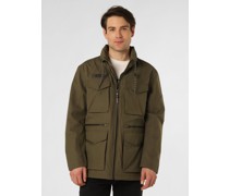 Funktionsjacke  Baumwolle oliv