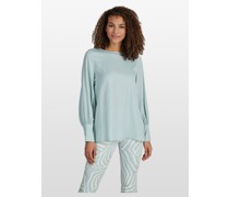 Satinbluse  mint