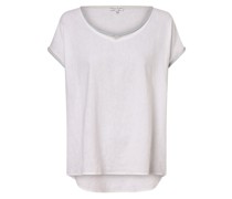 Shirt mit Leinen-Anteil