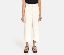 Culotte  Baumwolle beige