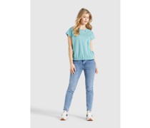 T-Shirt   Baumwolle aqua