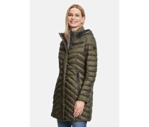 Steppmantel  Polyamid khaki