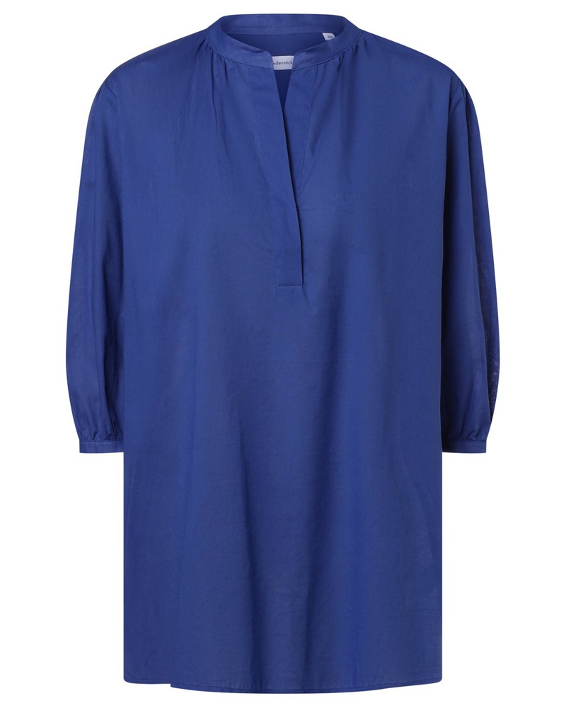 Seidensticker Damen Bluenshirt Baumwolle royal