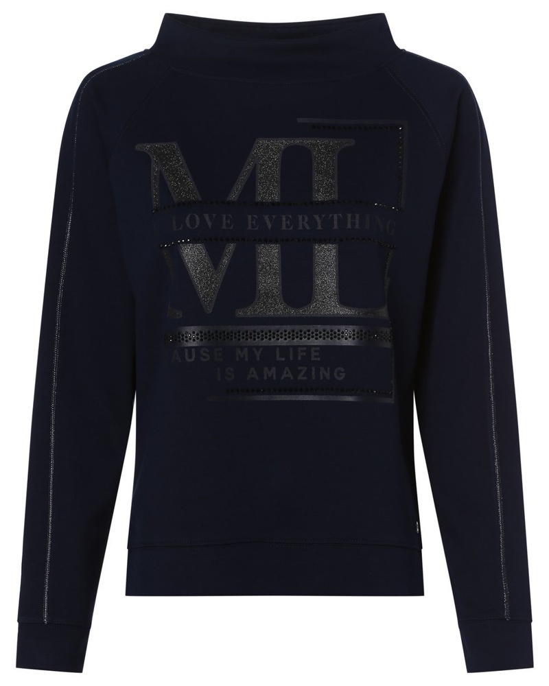 monari Damen Sweatshirt marine