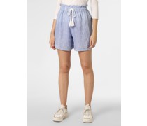 Leinenshorts  hell gestreift