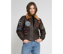 Lederblouson