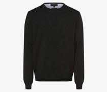 Pullover mit Cashmere-Anteil  Feinstrick anthrazit