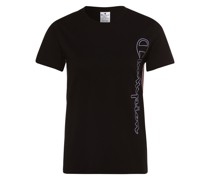 T-Shirt  Jersey schwarz bedruckt