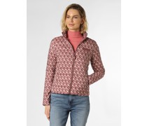 Steppjacke  rosenholz gemustert