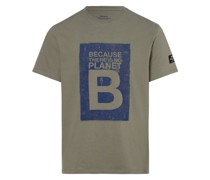 T-Shirt  Baumwolle schilf bedruckt