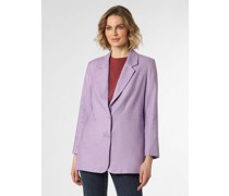 Blazer mit Leinen-Anteil  flieder