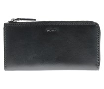 Portemonnaie  Leder schwarz