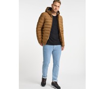 Wattierte Winterjacke  sand