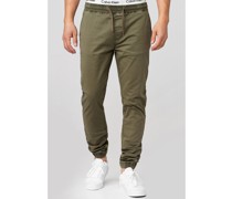 Hose  Baumwolle khaki