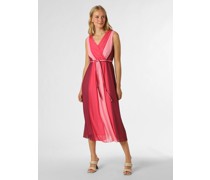 Kleid  Chiffon pink gestreift