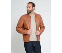 Lederjacke