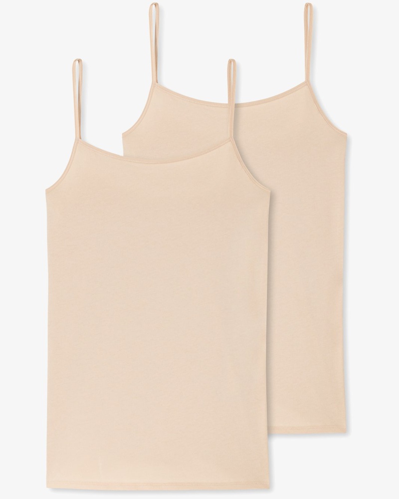 Schiesser Damen Spaghettitop Jersey