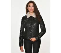 Lederjacke
