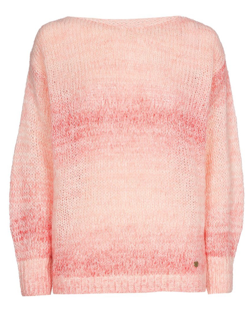 Xandres Damen Pullover Wolle gestreift