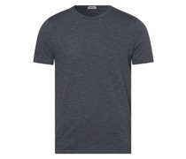T-Shirt  Baumwolle indigo gestreift