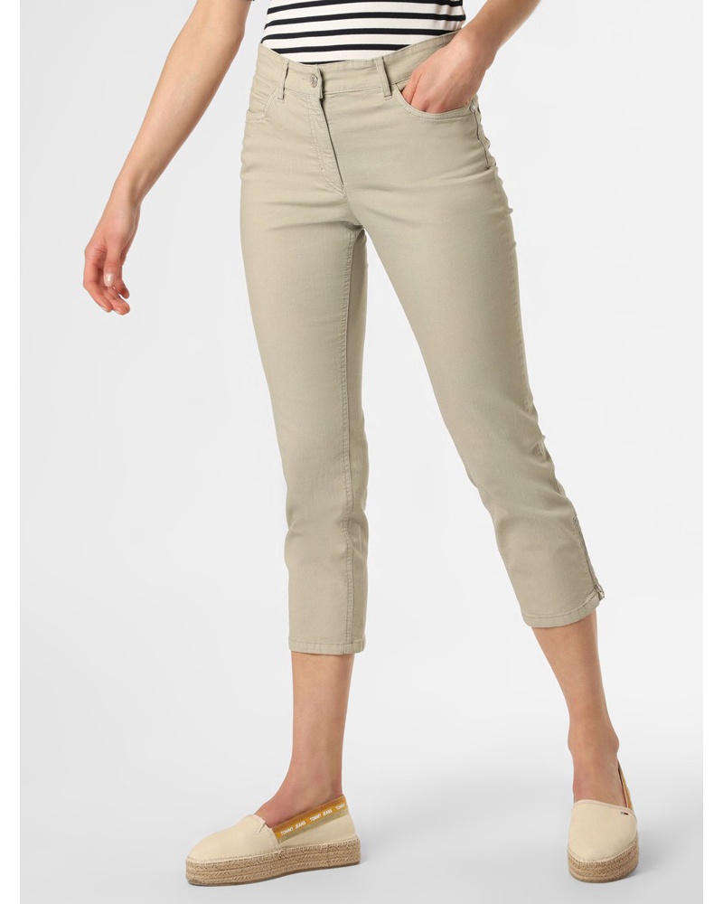 Zerres Damen Hose Baumwolle schilf