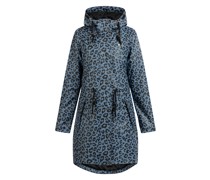 Regenjacke mit Leo-Print