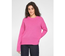 Strickrundhalspullover