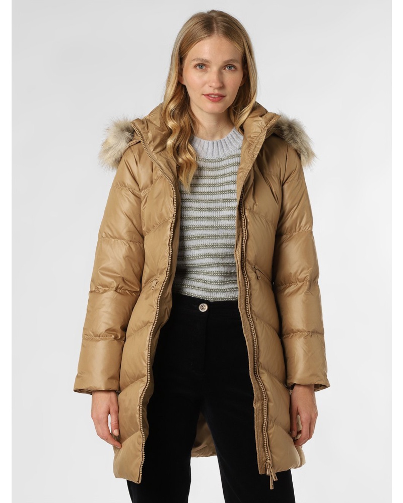 Calvin Klein Damen Daunenmantel camel
