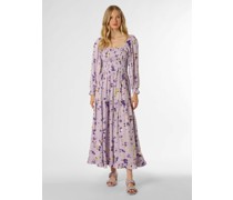 Kleid  Viskose flieder gemustert