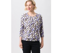 Blusenshirt  Viskose  gemustert