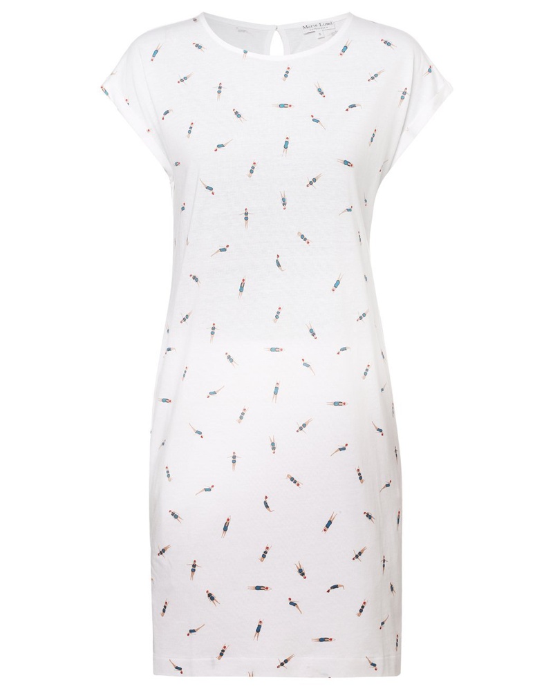 Marie Lund Damen Kleid Jerey gemutert