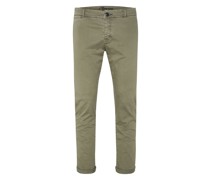 Chinohose  Baumwolle oliv