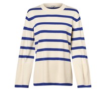 Pullover  Viskose sand gestreift