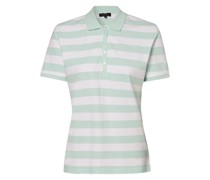 Poloshirt  Baumwolle mint gestreift