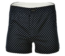Web-Boxershorts  Bauwolle  gepunktet
