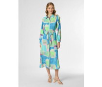 Kleid  türkis gemustert