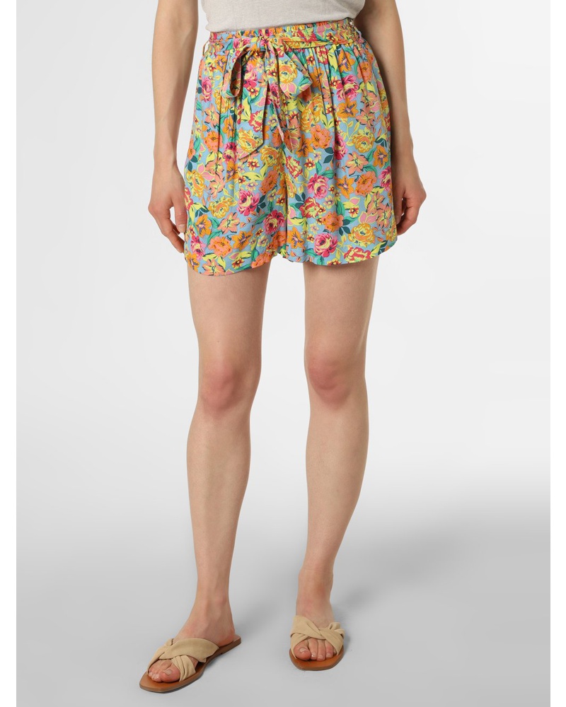 Y.A.S Damen Shorts Viskose gemustert