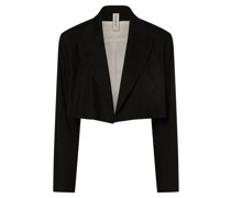 Blazer mit Leinen-Anteil