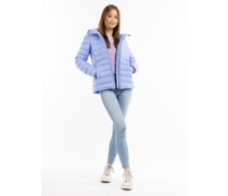 Wattierte Winterjacke  lila