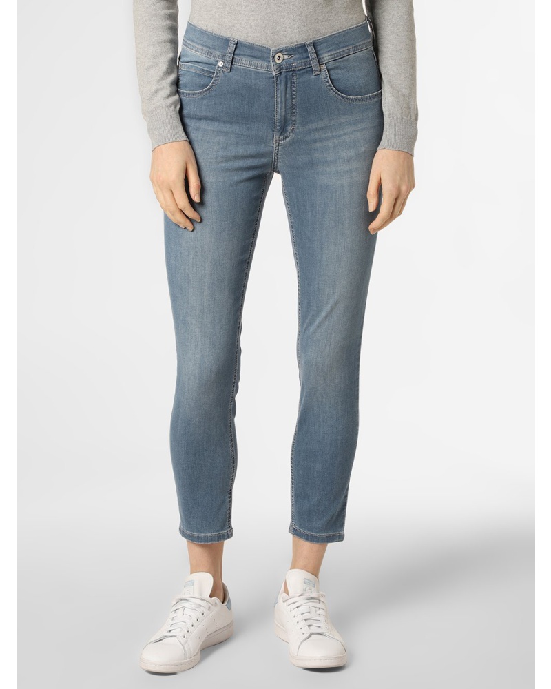 ANGELS Damen Jeans Baumwolle light stone