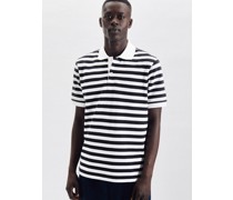 Polo-Shirt  Baumwolle  gestreift