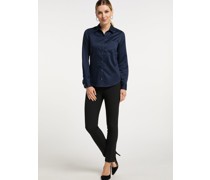 Hemdbluse  Baumwolle marine