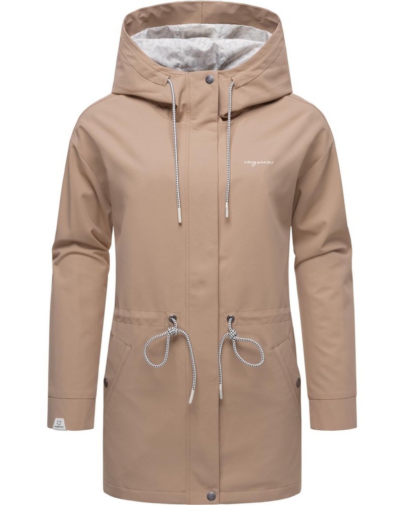 Ragwear Damen Outdoorjacke sand Ragwear Damen Outdoorjacke sand